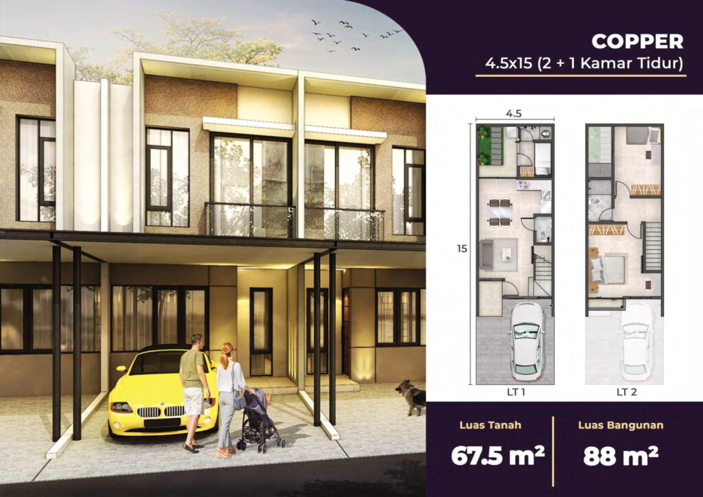 Rumah Milenial Compact House PIK2