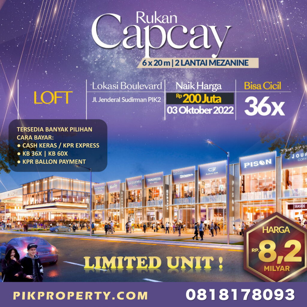 Rukan CapCay Marina Bay PIK2