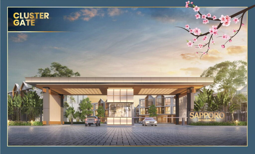 SitePlan Sapporo Residence PIK2