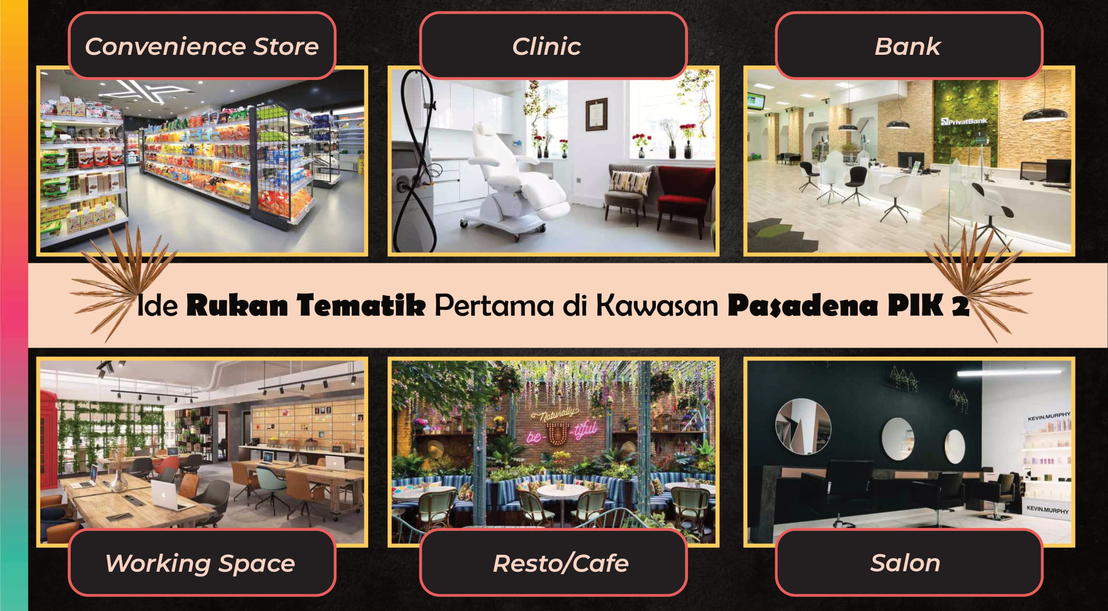 Fasilitas Kawasan Rukan Pasadena Walk PIK2