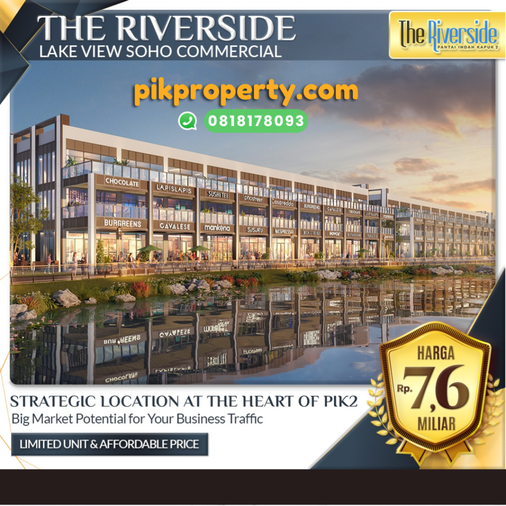 Pasir Putih Riverside PIK2