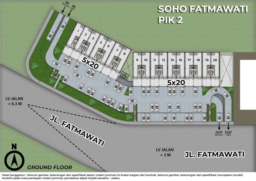 Rukan SOHO Fatmawati PIK2