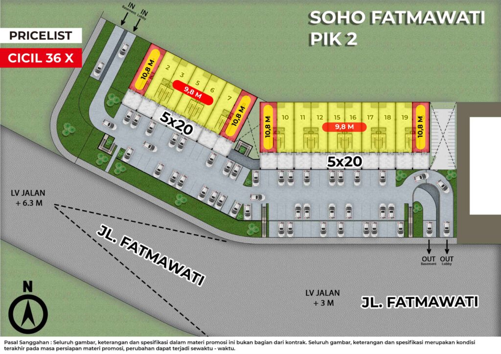 Rukan SOHO Fatmawati PIK2