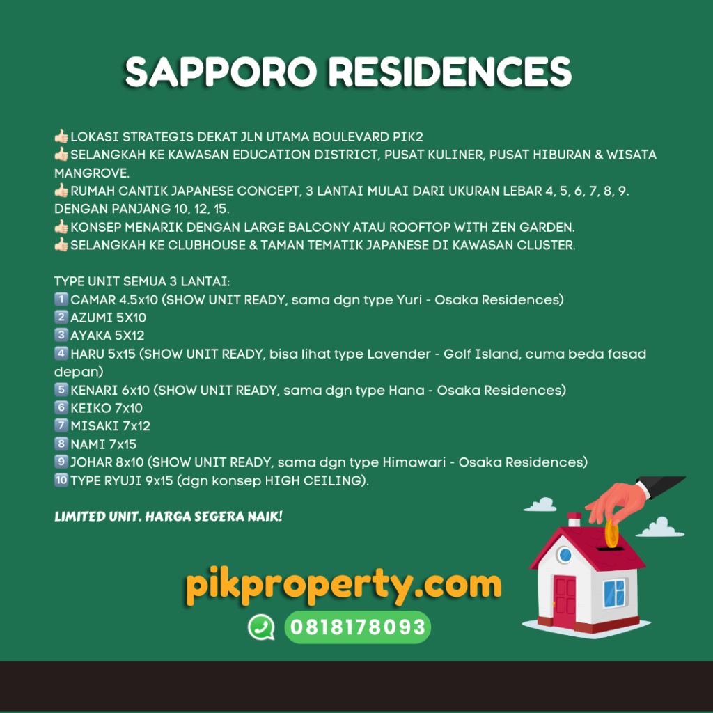 Sapporo Residences PIK2