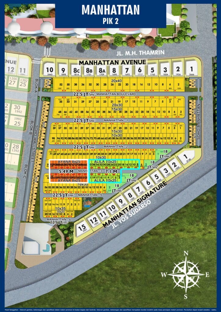 Rumah Manhattan Residential PIK2