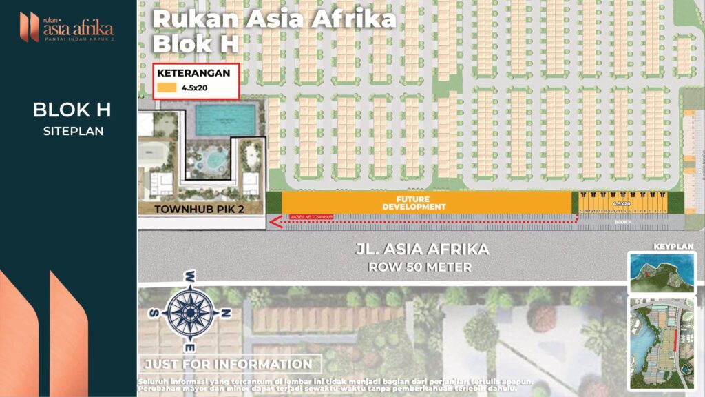 Rukan Asia Afrika PIK2