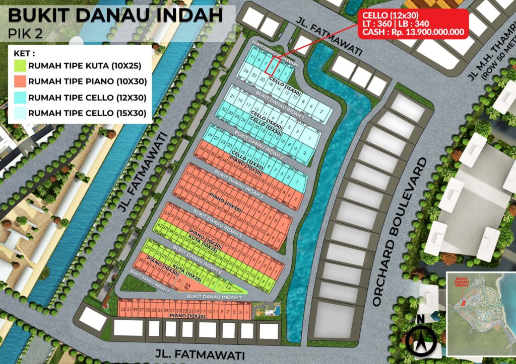 Cluster Bukit Danau Indah PIK2 20230309