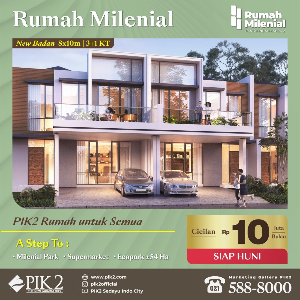 RUMAH MILENIAL PIK2 20231109