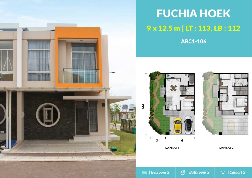 Cluster Arcadia Rumah 1000 HA