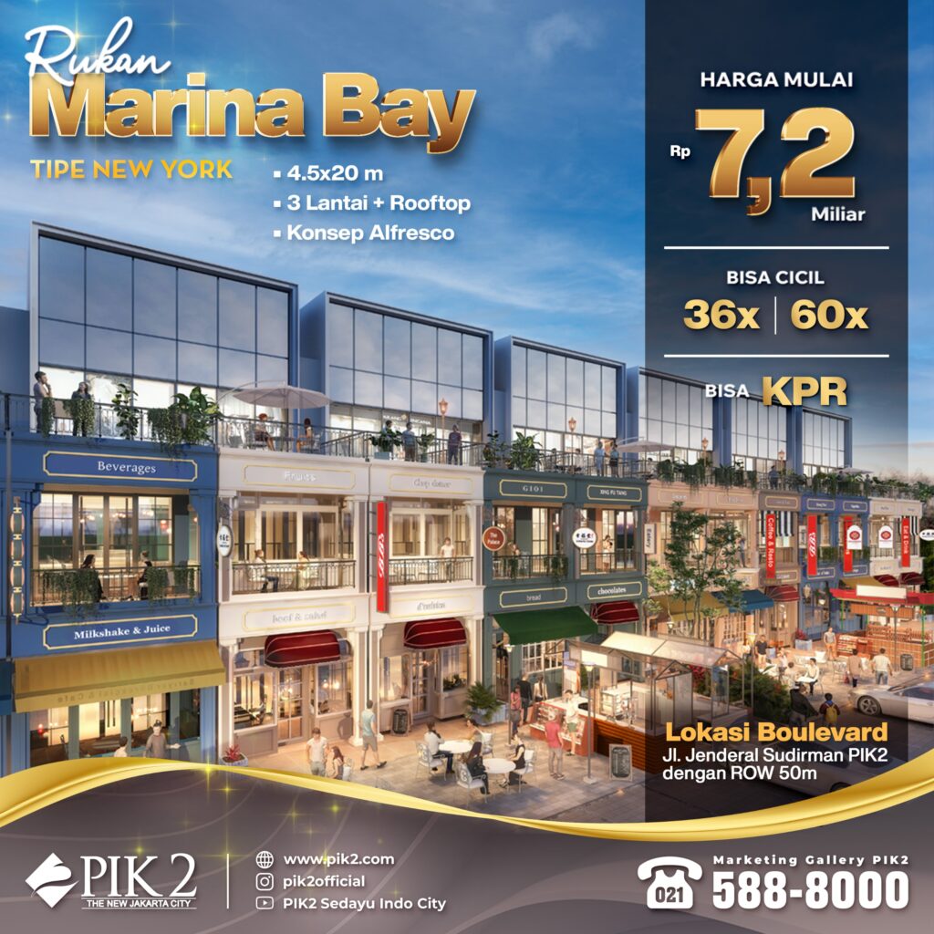 RUKAN MARINA BAY PIK2