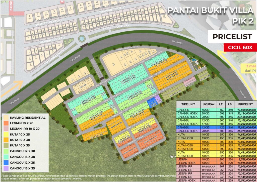 PANTAI BUKIT VILLA PIK2