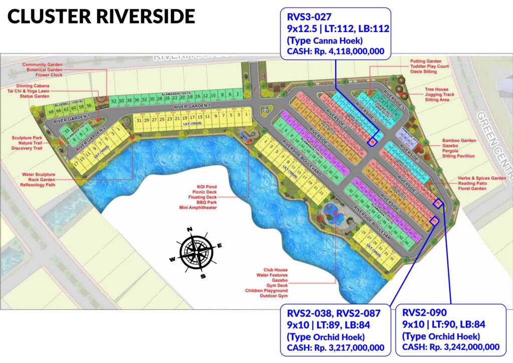 RIVERSIDE RUMAH 1000HA PIK2