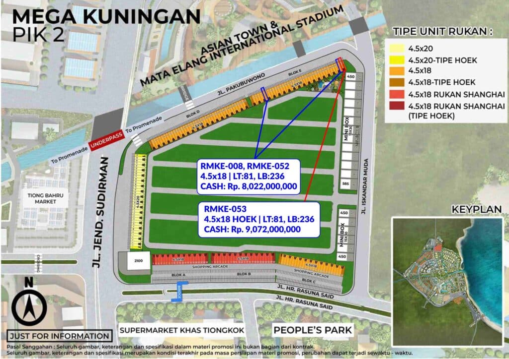 RUKAN MEGA KUNINGAN PIK2